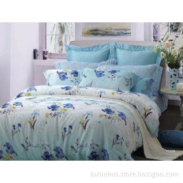 Comfort Fresh Floral Design Lyocell Bedding , Luxury Home B
